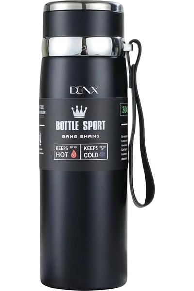 Generic DENX 800ml Stainless Steel Vacuum Insulated Water Bottle, Hot & Cold Thermos Flask, DX2055