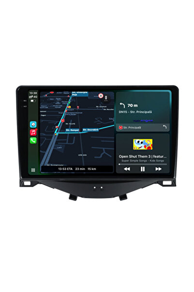 NavStore Navigation Peugeot 108/Citroen C1/Toyota Aygo (2014 - 2022), 2K, 8Gb Ram, 256Gb Storage, Carplay