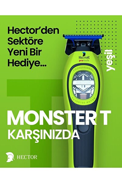 Hector MonsterT 8500 Devir Sıfırlama Tıraş Makinesi
