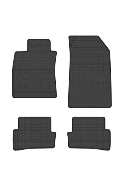 OEM Set de 4 covorașe auto pentru RENAULT CLIO III (2005-2012) - cauciuc negr...