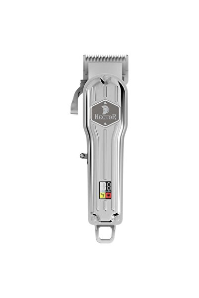 Hector Troy K2 Silver Motifli Ekran Professional Tıraş Makinesi