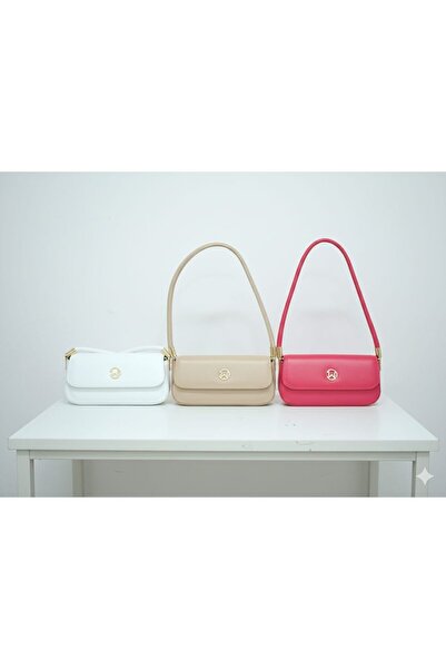 ZERVA QUEEN Gold Embroidered Women's Shoulder Bag