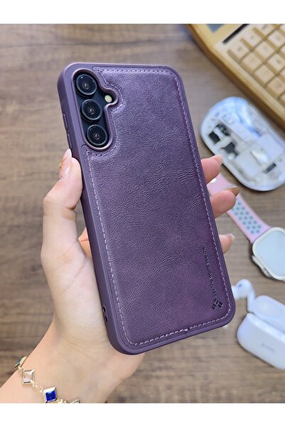 MTL Samsung Galaxy A34 Uyumlu Premium Deri Dokulu Darbelere Karşı Dayanıklı N...