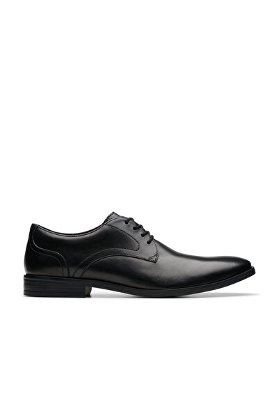 CLARKS Men's Black Brandon Lace Lace Up