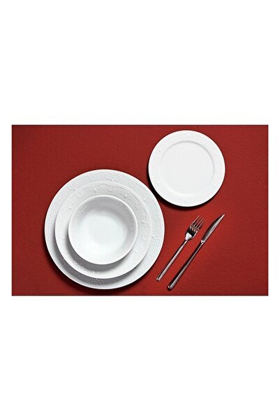 Porland Helis Beyaz 24 Parça 6 Kişilik Yemek Takımı