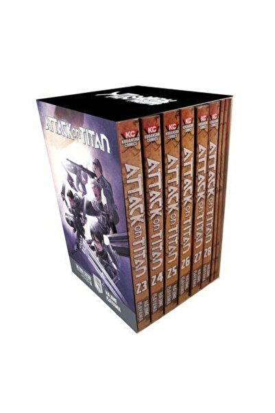 Kodansha Comics Set cutie manga Atac pe Titan: Sezonul final Partea 1 (Hajime...