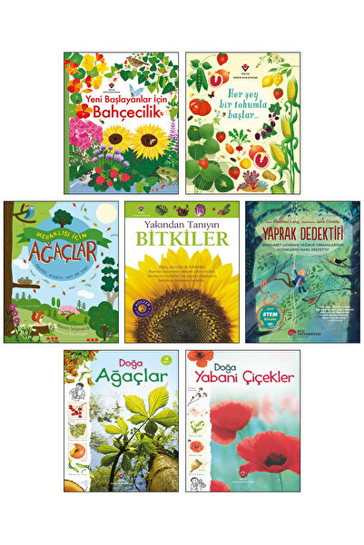Tübitak Yayınları Yeni Başlayanlar için Bahçecilik Doğa Ağaçlar Yabani Çiçekl...