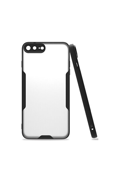 ceppark Newface iPhone 7 Plus Case Platinum Silicone - Black