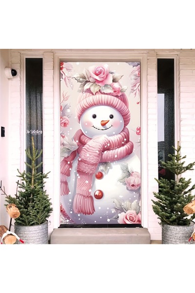 PROMISEBACKDROP2 190X75Cm Elastic Door Decoration, Fabric Door Dressing, Chri...