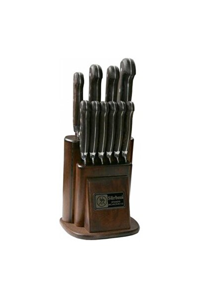 Sürbisa Meşhur Sürmene Mutfak Kasap Meyve Sebze Bıçak Seti Boydan Boya Paslan...