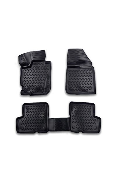 OEM Set de 4 covorașe 8D pentru Renault Kangoo II (din 2011) – Cauciuc, Imper...
