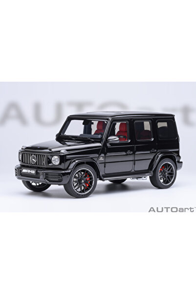 autoart Mercedes-AMG G63 2019 (Negru) (model compozit/deschideri complete, total 6 deschideri) 1:18