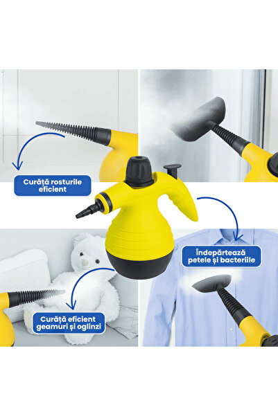 OferteTop Steam Cleaner for Floors, Grouts and Sofas, Disinfection Function