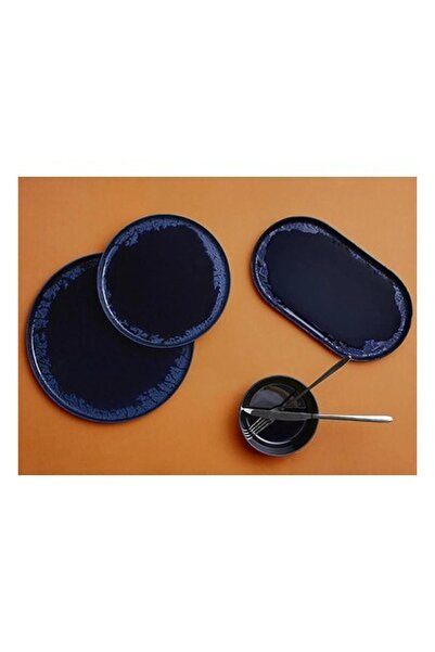 Porland Ethos Root Blue 21 Parça 6 Kişilik Yemek Takımı 04ALM005620