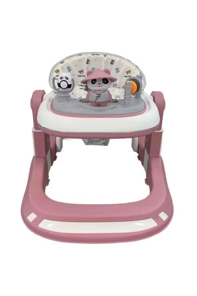 SMART CHILD مشاية أطفال بعجلات مرنة ومقعد مبطن (للمنزل وغرفة الأطفال)