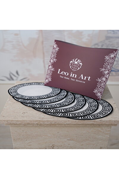 Leoinart مناديل كوكتيل يونانية مكونة من 6 قطع