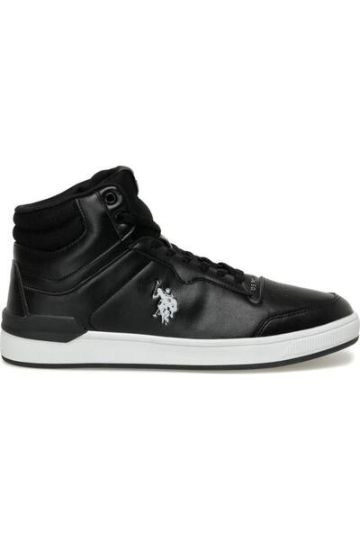 U.S. Polo Assn. U.S.Polo Assn Orion Hi 3Pr Black White Comfort Casual High-Sneaker