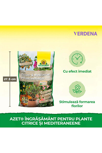NEUDORF Azet fertilizer for citrus and Mediterranean plants, 750 g, Neudorff