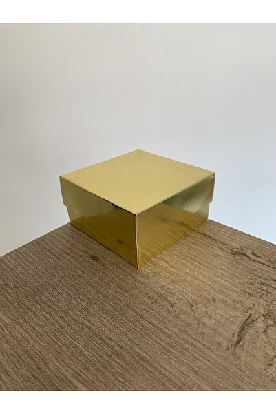 Güven Asetat Kutu Market 10x10x5 Gold Komple Karton Kutu (20 adet)