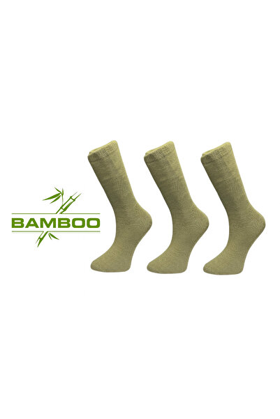 Aktan 3’lü Bambu Sahra Asker Çorap Seti | Terletmeyen Erkek Çorap