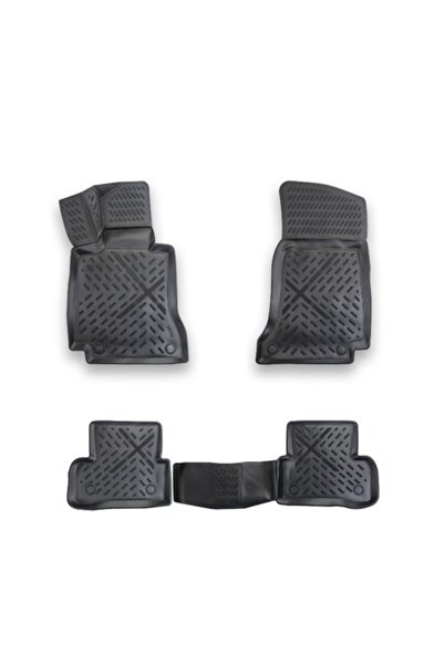 OEM Set de 4 covorașe auto din cauciuc dedicate pentru Mercedes Clasa C W205 ...