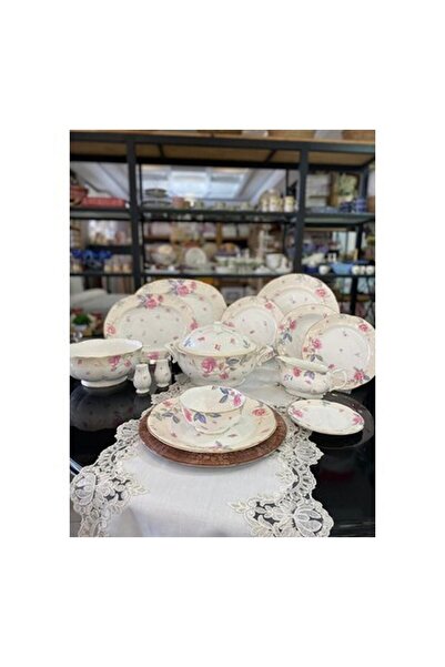 Cemile Venüs 12 Kişilik 90 Parça Royal Bone China Yemek Takımı