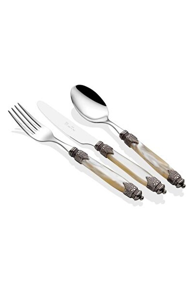 RİVADOSSİ SANDRO Rivadossi Arianna Bone 75 Piece Cutlery Set