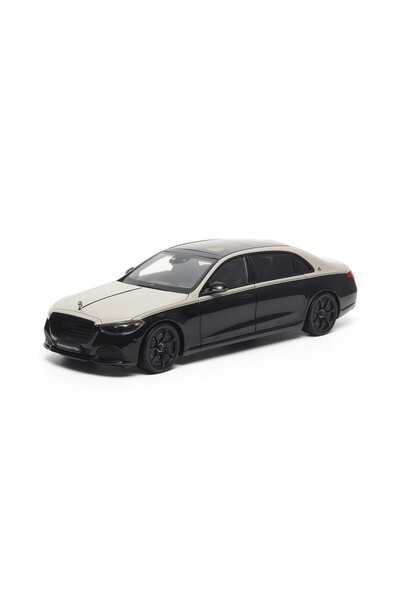Almost Real Mercedes-Benz Maybach Clasa S, Argintiu Mojave/Negru Onyx, 2023 1:18