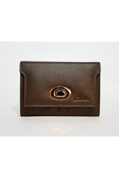 CLARKS Women's Brown Clksskw-100 Wallets