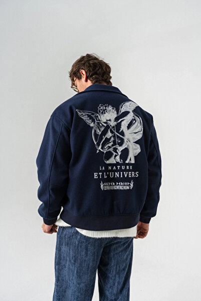 go gang own Nature Angel Спинка з принтом Кашеве пальто