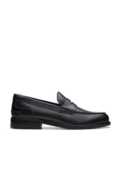 CLARKS Men's Black Craftjames Lo Slip On