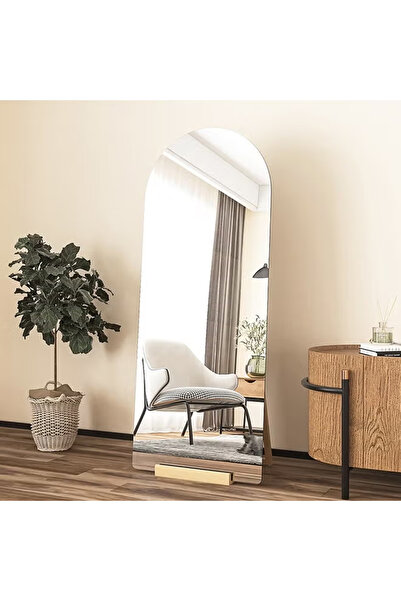 NKX Full Length Dressing Mirror 70X170 CM Semicircle Color