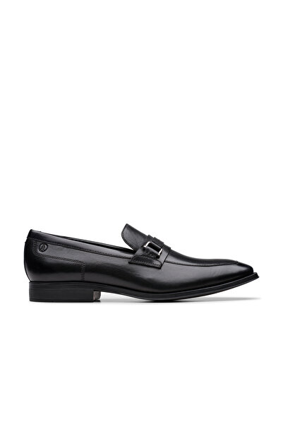 CLARKS Men's Black Paulton Lo Slip On