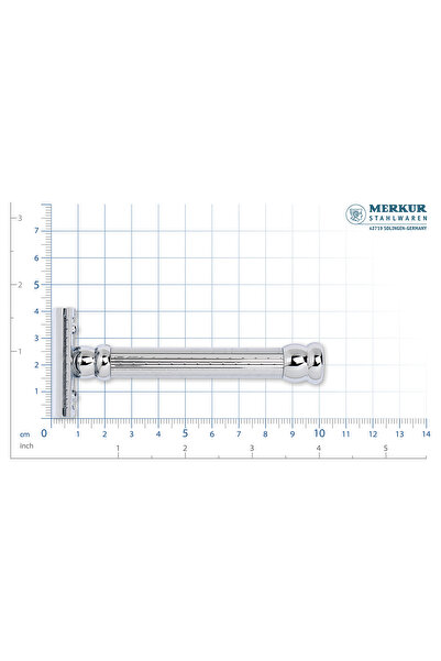 MERKUR STAHLWAREN 47C CİLALI KROM KLASİK TIRAŞ ALETİ