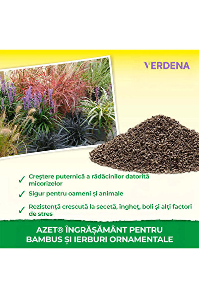 NEUDORF Neudorff Azet Fertilizer for Bamboo & Ornamental Grasses, 1.75 kg