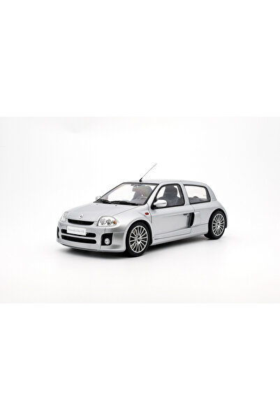 Otto Mobile Macheta auto, Renault Clio V6 Phase 1 Silver 2001 1:18