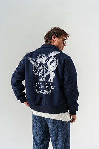 go gang own Nature Angel Спинка з принтом Кашеве пальто