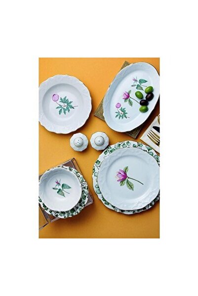 Porland Flower 34 Parça 6 Kişilik Yemek Takımı