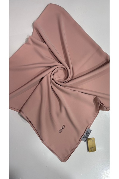 Sedef Large Size Medina Crepe Scarf, 150 X 150