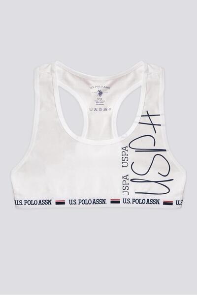 U.S. Polo Assn. Σετ 3 μπλουζάκια για κορίτσια, μπλε ναυτικό κόκκινο λευκό