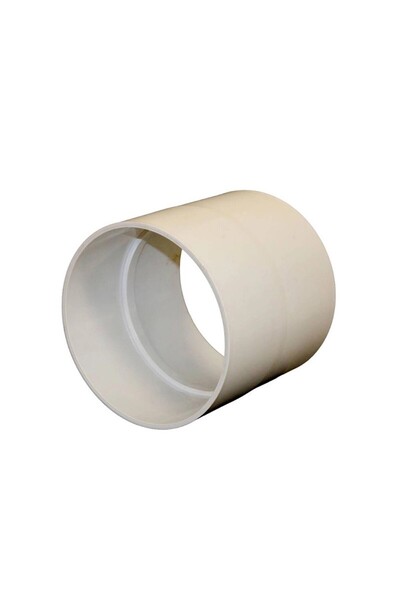 GENERAL White plastic compression sleeve, 40, 4 inches - Zent