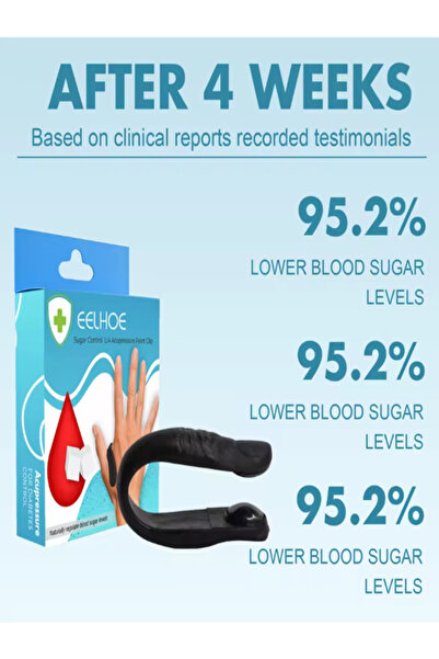 homejoyz EELHOE Sugar Relief LI4 Acupressure Point Clamp to Relieve Discomfort Acupressure Body Care Point