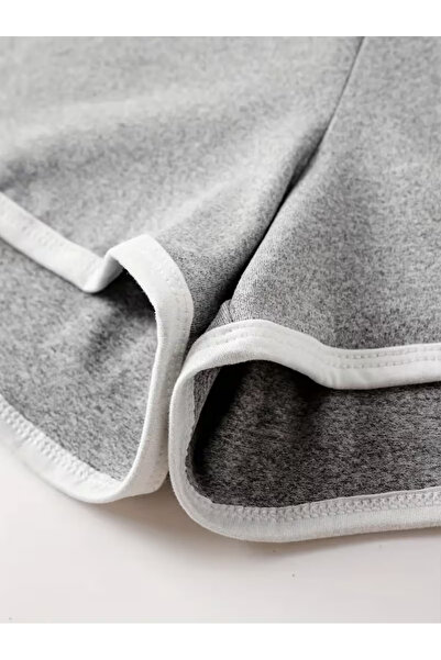 Jooy Women's Combed Cotton Piped Mini Shorts