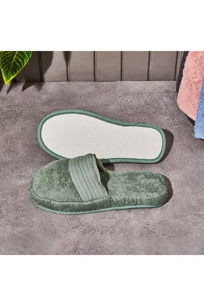 ASPARTAM Soft Premium Slippers - Khaki - Size 36 / 40