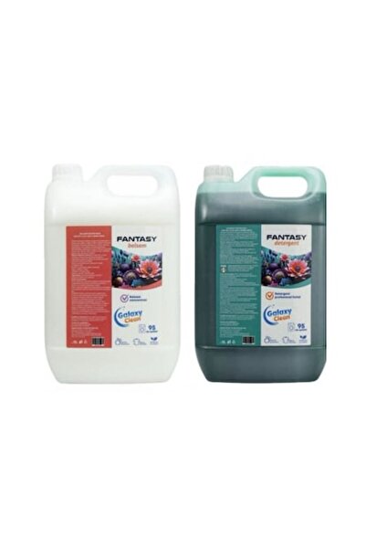 Galaxy Clean Pachet detergent și balsam de rufe Fantasy, Galaxy Clean, 2x5L