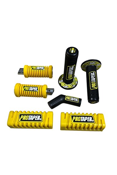MOTORKİT MK PROTAPER MODİFİYE SETİ SARI [ ELCİK + ARKA BASAMAK + ÖN BASAMAK +...