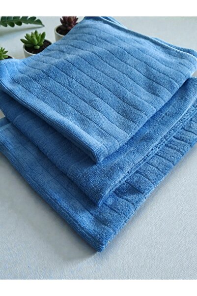 stonehill , 3'lü Eko Havlu Seti - Mikrofiber Süper Emici Çok Amaçlı Bez 40x40 cm.