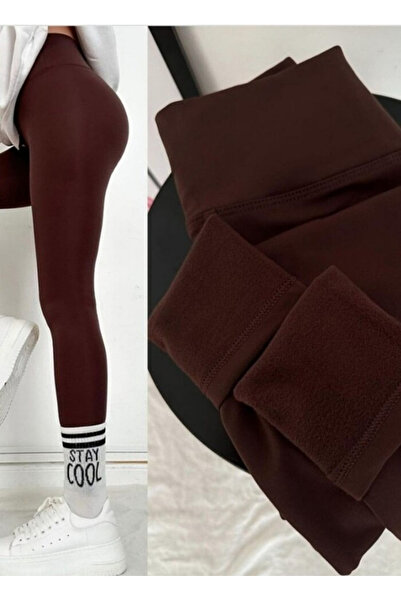 Zeliza Moda Evi Şardonlu Dalgıç Kumaş OyssDarPaçaDar Kalıp Kışlık Tayt