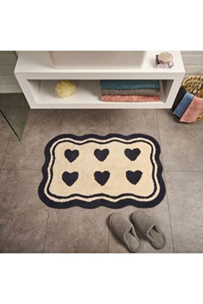 ASPARTAM سجادة حمام ناعمة من نوع تافتينج - إكرو - 60x90 سم