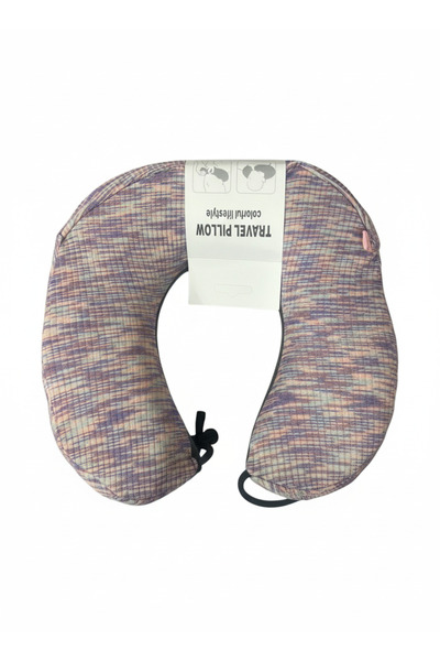 Generic Memory foam travel neck pillow with 360-degree head support, comfortable travel pillow